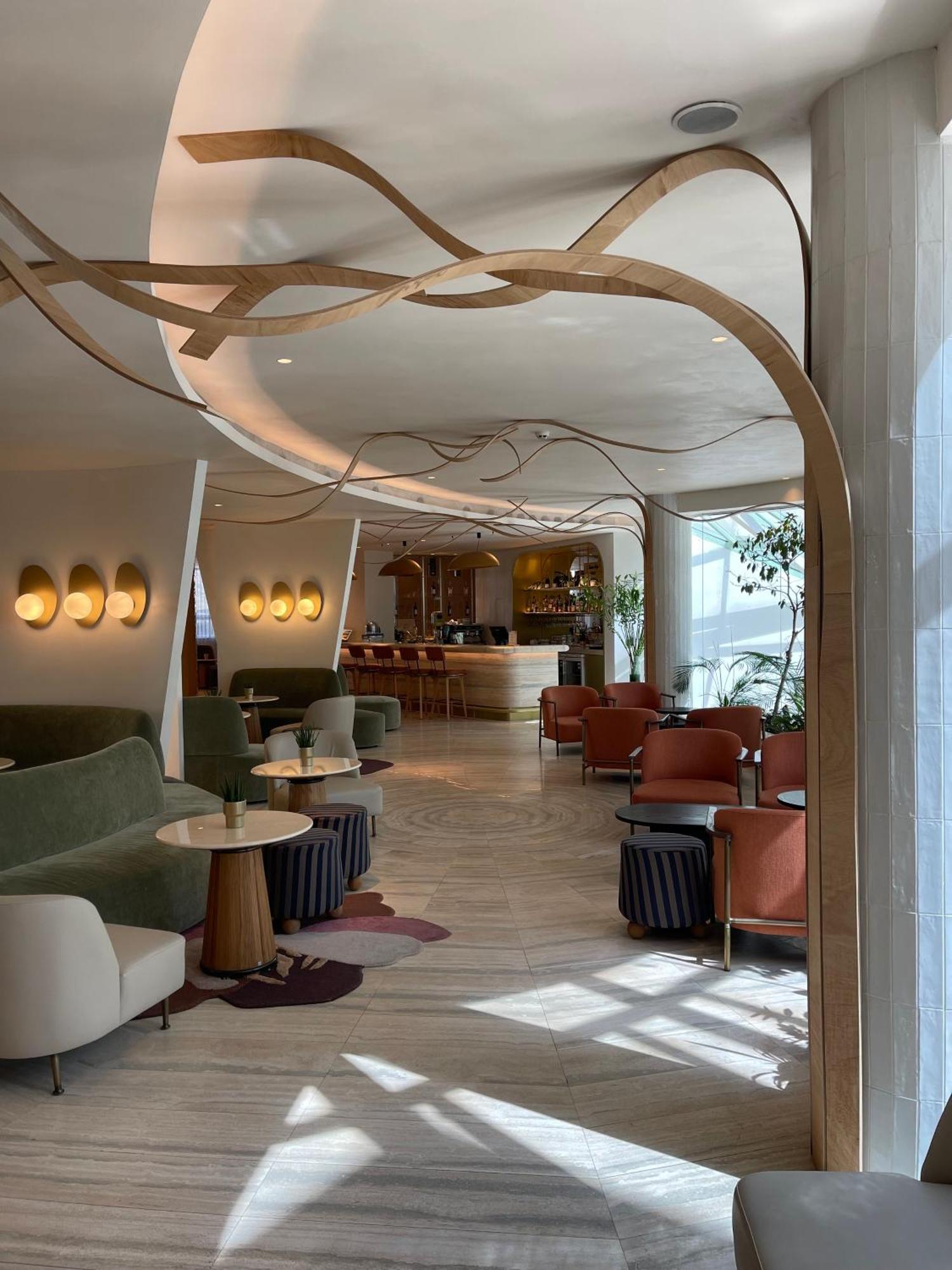 索菲亚之家酒店 索菲亞 外观 照片 The lounge at the airport
