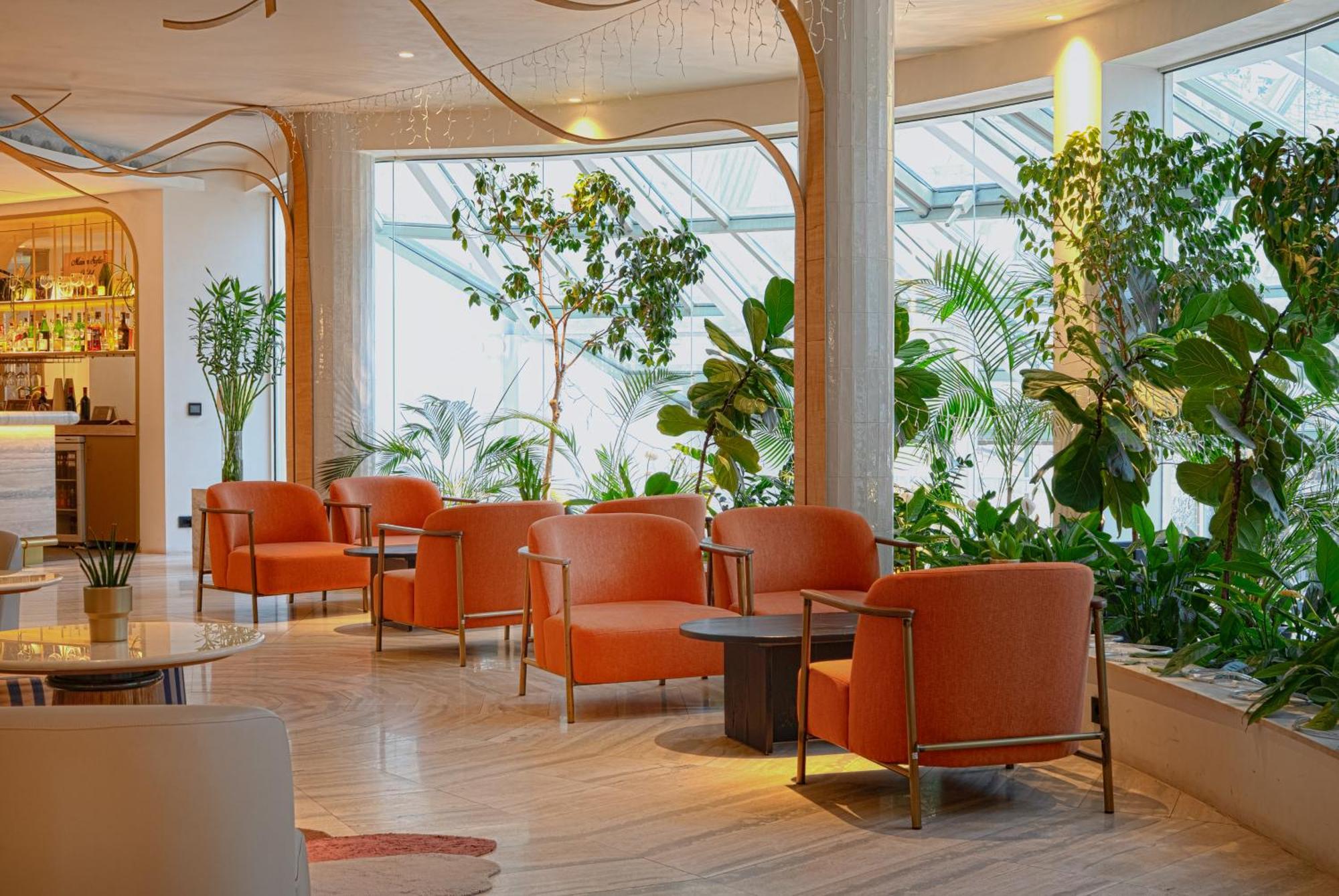 索菲亚之家酒店 索菲亞 外观 照片 The lobby of the hotel